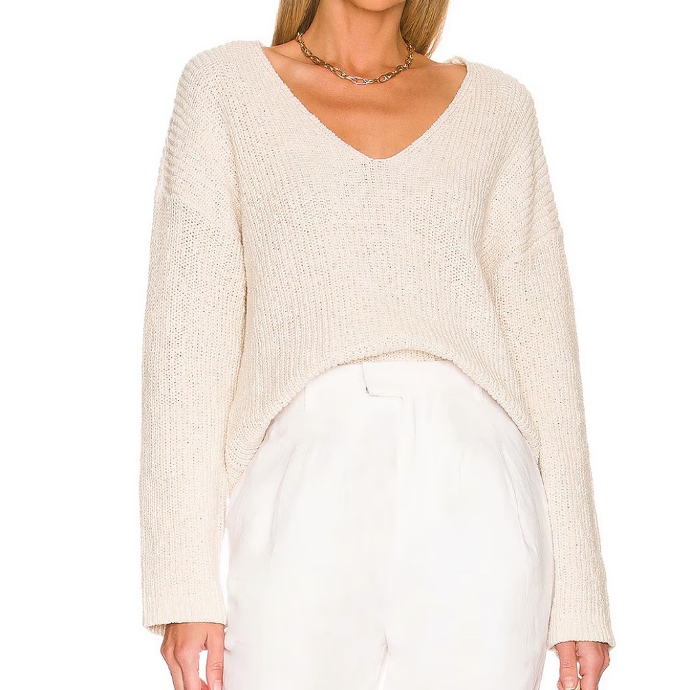 L'Academie Felton V Neck Sweater